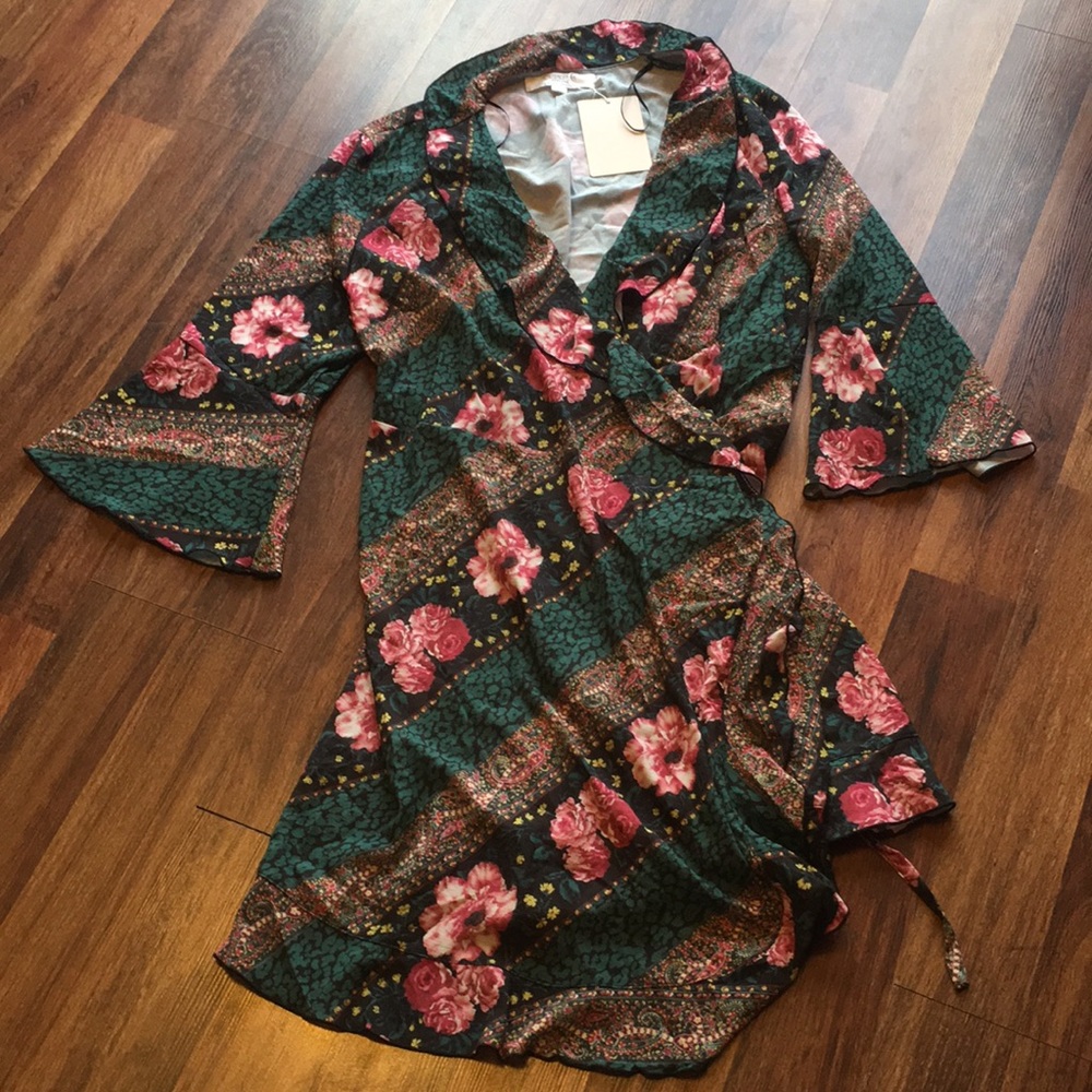 Outrageous Fortune Wrap Dress
